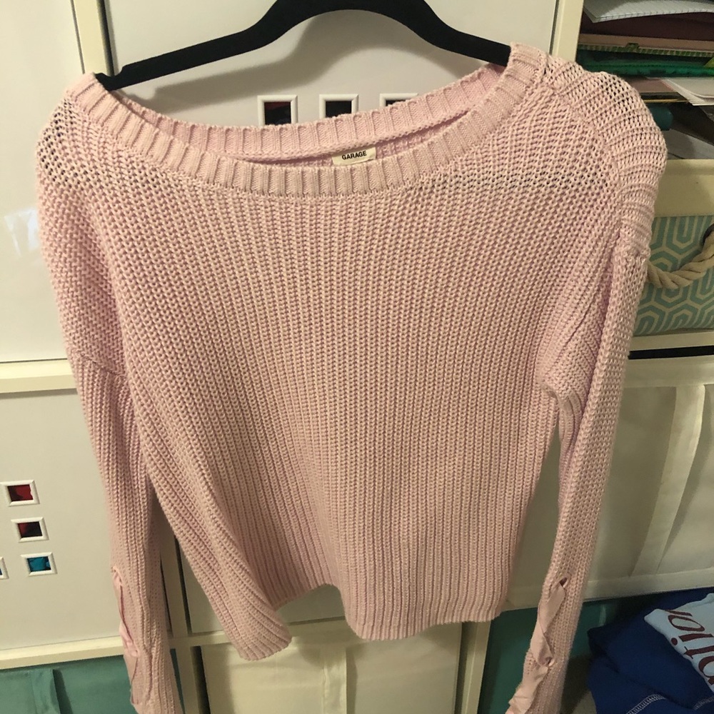 Pink Garage Sweater